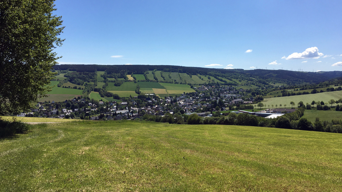 Blick auf Königswalde. Foto: Chris Bergau/bergau-media.com