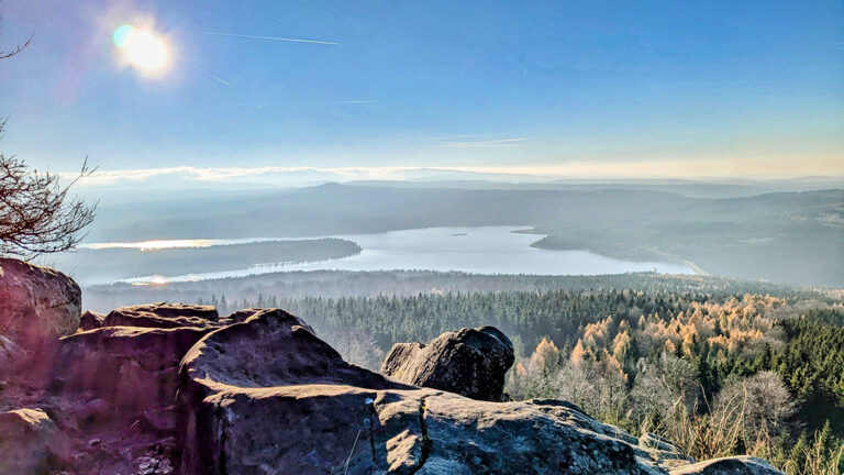 View from the Hassberg. Photo: Chris Bergau