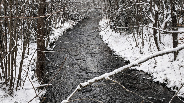 The "Sehma" in winter. Photo: Chris Bergau